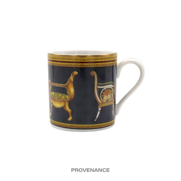🔴 Gucci Porcellana Chairs Espresso Cup - Black/Gold - Picture 3 of 6